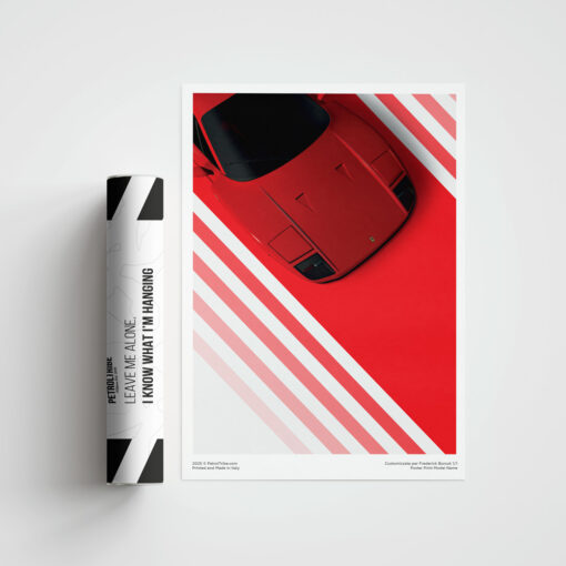 Ferrari F40 Fine Art Print Poster