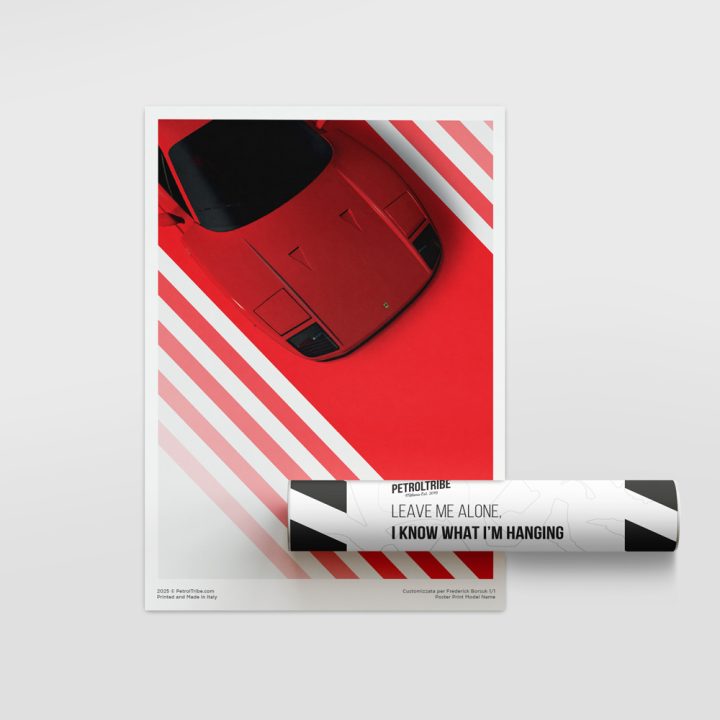 Ferrari F40 Fine Art Print Poster